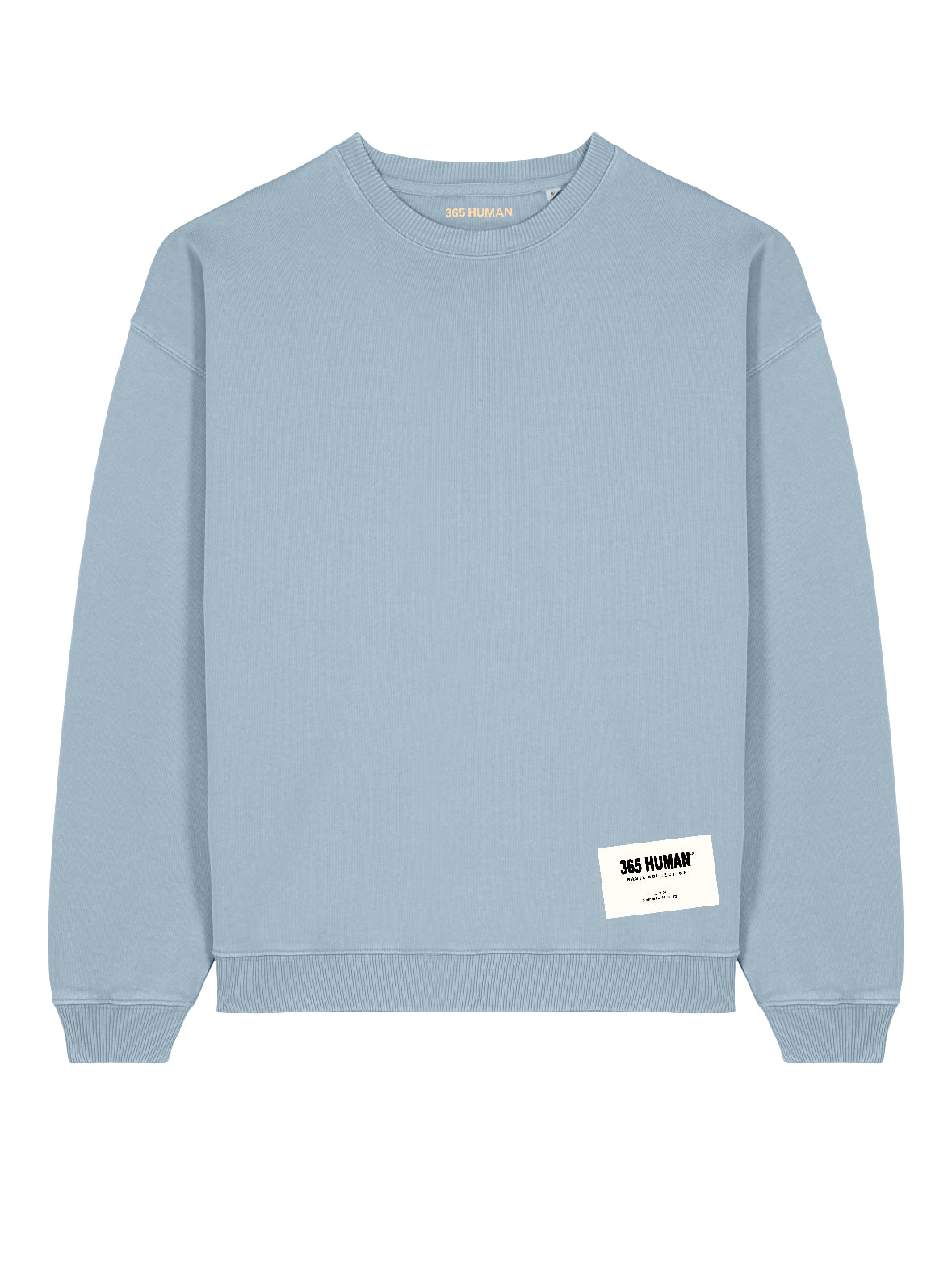 365 HUMAN BASIC SWEATER BLUE
