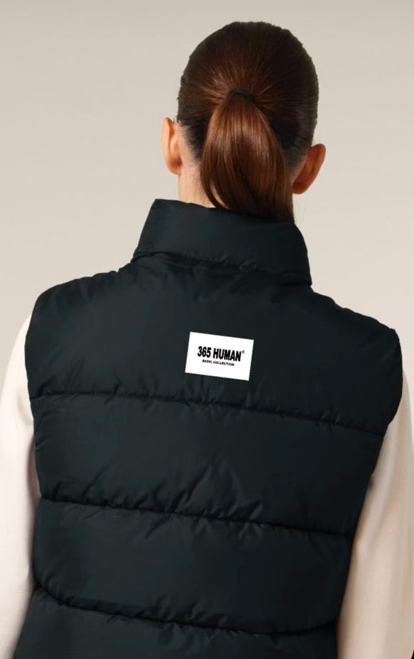 PUFFER WESTE - BLACK