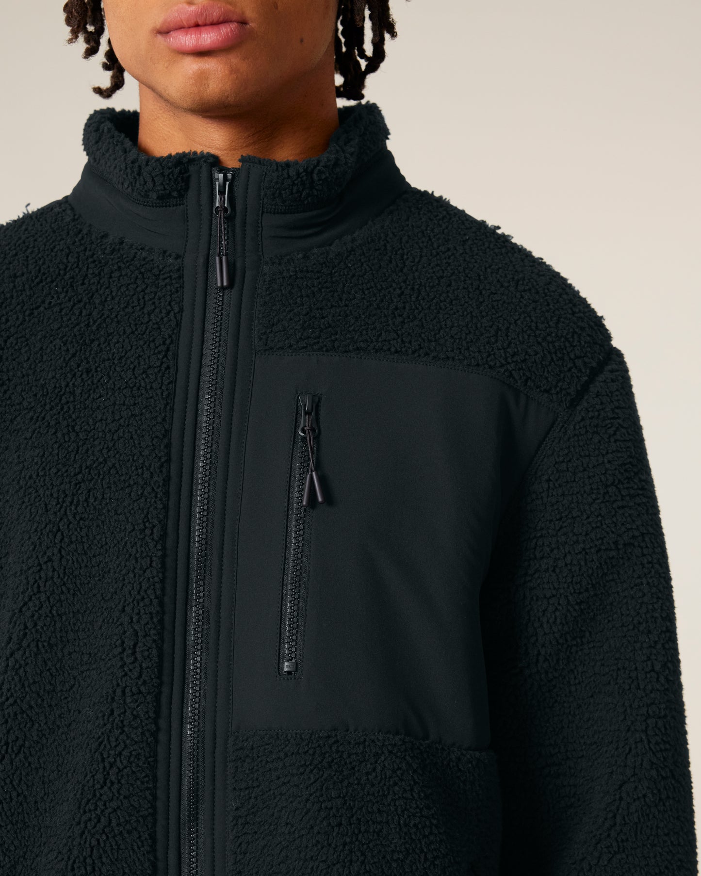 SHERPA JACKET BLACK