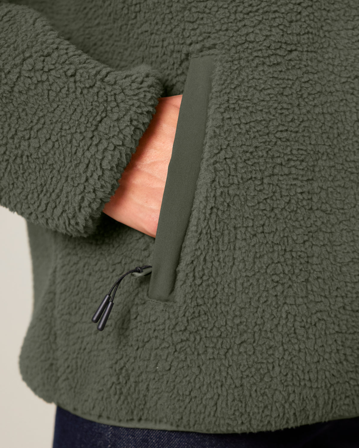 SHERPA JACKET KHAKI