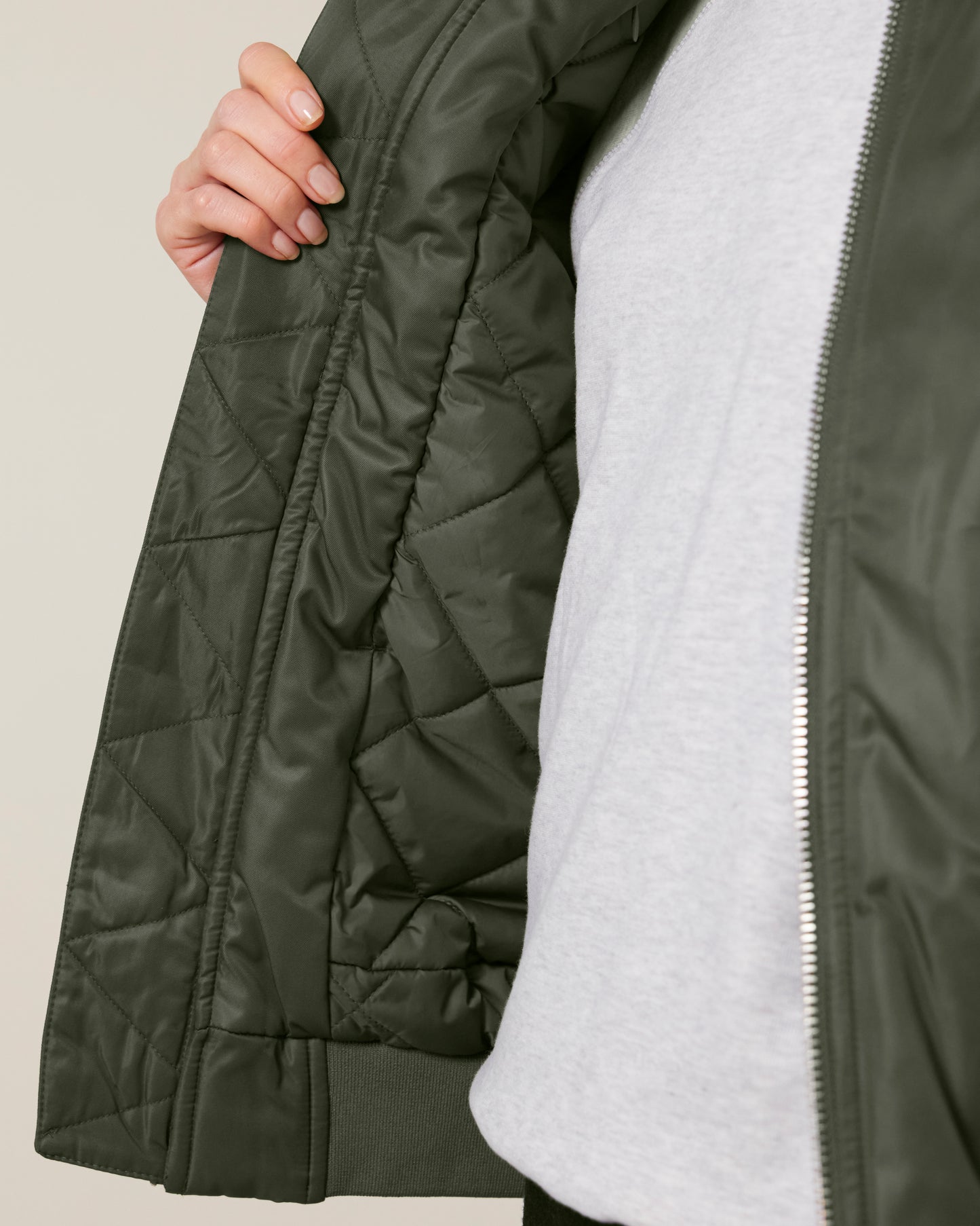 BOMBER JACKET KHAKI