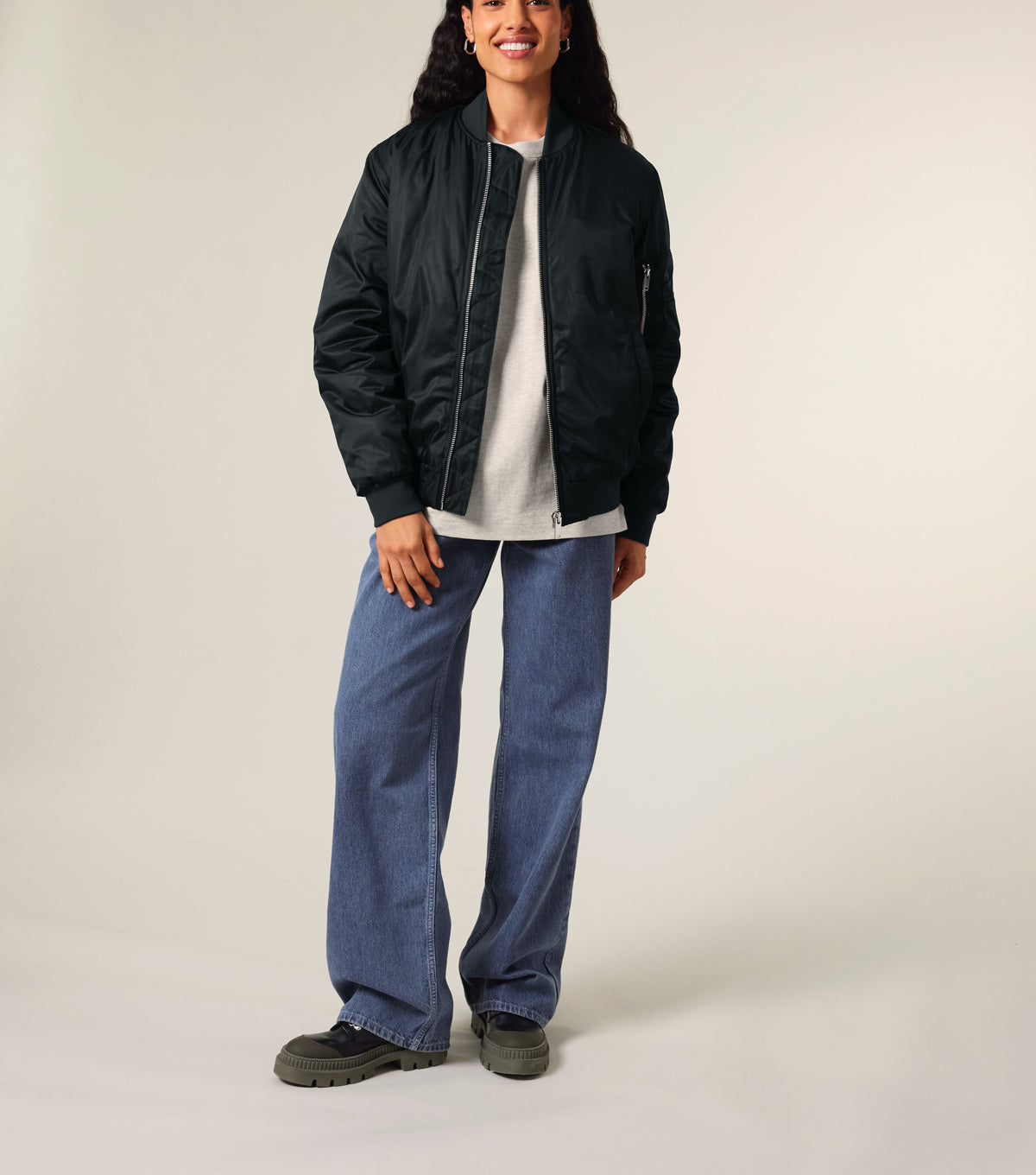 BOMBER JACKET BLACK