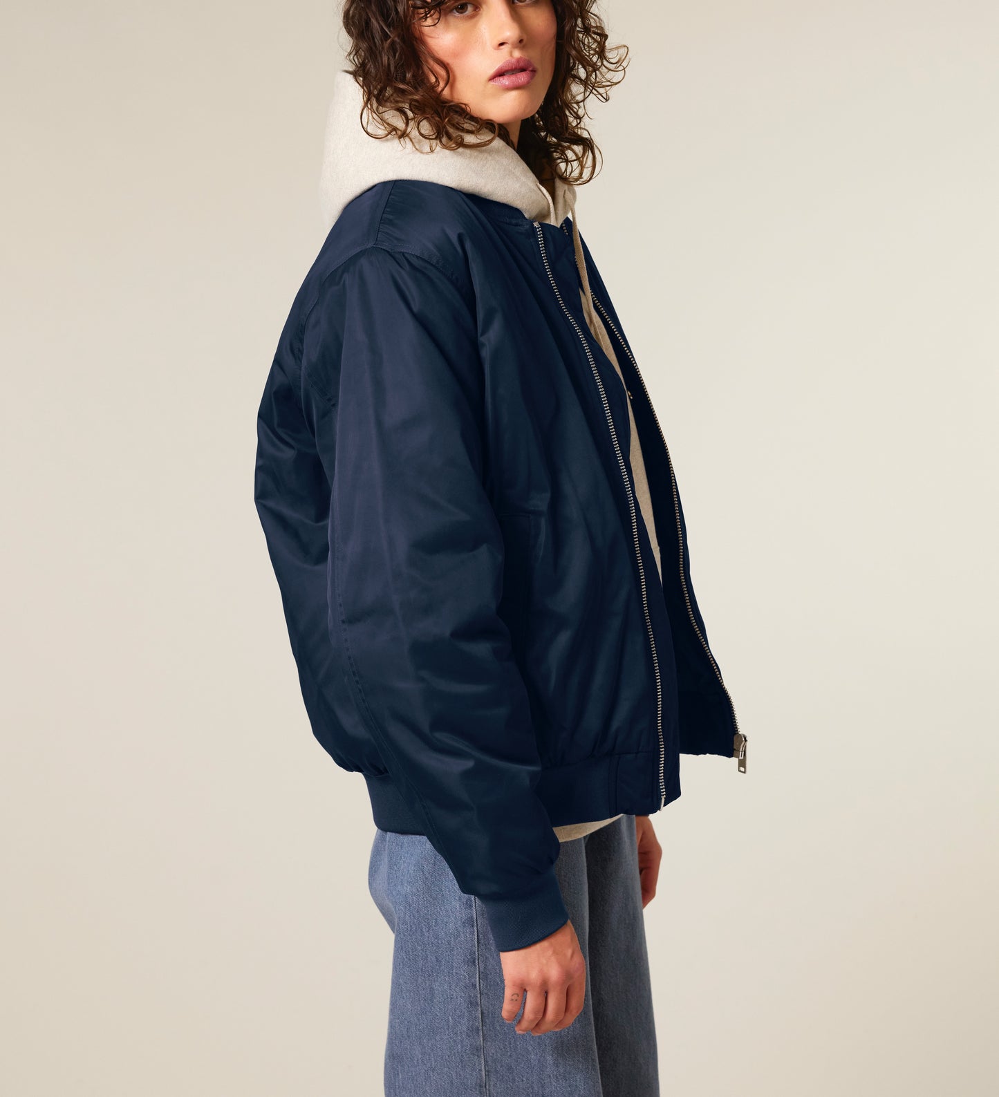 BOMBER JACKET NAVY