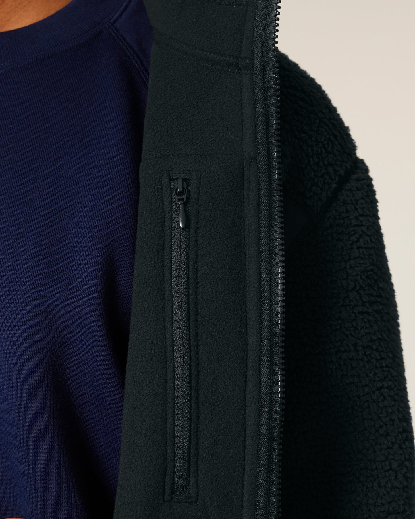 SHERPA JACKET BLACK